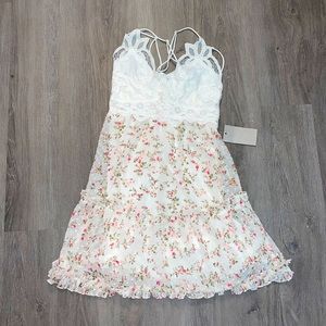Short, Floral Dress Size Medium